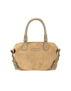 Sac Forme Bowling  Beige ou Camel DAVID JONES