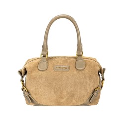 Sac Forme Bowling  Beige ou Camel DAVID JONES