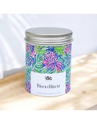 Bougie Vegan à Message Senteur Monoï Clémentine YAYA FACTORY