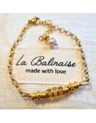 Bracelet Amulette en Améthystes ou en Citrines LA BALINAISE