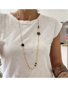 Sautoir Gaby Empreinte MISS POMPON