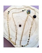 Sautoir Gaby Empreinte MISS POMPON