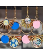 Boucles de Créateur Isis LES JOLIES D'EMILIE