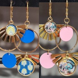 Boucles de Créateur Isis LES JOLIES D'EMILIE