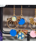 Boucles de Créateur Isis LES JOLIES D'EMILIE