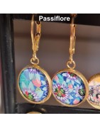 Petites Boucles d'Oreilles Dormeuses Colorées LES JOLIES D'EMILIE