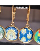 Petites Boucles d'Oreilles Dormeuses Colorées LES JOLIES D'EMILIE