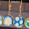 Petites Boucles d'Oreilles Dormeuses Colorées LES JOLIES D'EMILIE