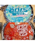 Miroir de Sac Coloré de Créateur Double Face LES JOLIES D'EMILIE