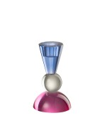 Bougeoir Pop Art, Cristal  Bleu, Incolore, et Rose J LINE by JOLIPA