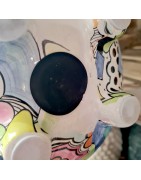 Grande Tirelire Pop Art en Céramique en forme de Cochon J LINE by JOLIPA