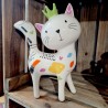 Figurine Chat en Céramique, Collection Pop Art