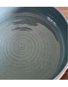 Plat à Four Rond Taille M ou Compotier ou Déco Collection Cabanon en Poterie ATELIER BERNEX