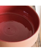 Plat à Four Rond Taille XL ou Compotier ou Déco Collection Cabanon en Poterie ATELIER BERNEX