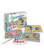 Aquarellum Grand Format Chevaux, ou Zentangle Reptiles 7 ans et plus SENTOSPHERE