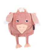 Sac à dos velours côtelé Pomelos l'Autruche Les Déglingos