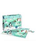 Puzzles 36 pièces, 4 ans + Les Esquimaux SENTOSPHERE
