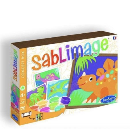 Sablimage Animaux, ou Dinosaures, 4 ans + SENTOSPHERE
