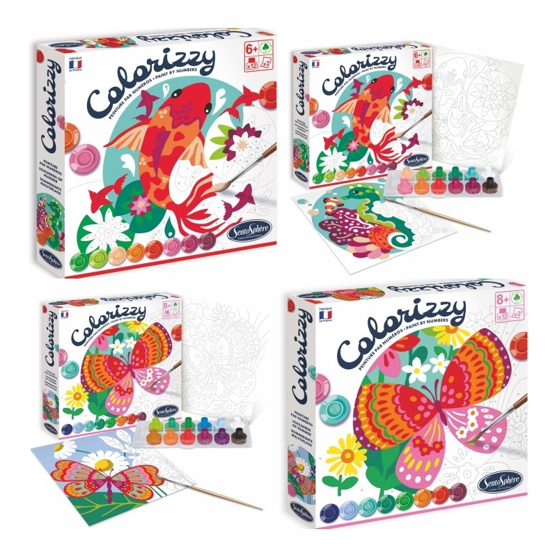 Colorizzi Papillon, ou Fonds Marins 6 ans +  SENTOSPHERE