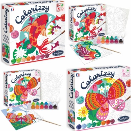 Colorizzi Papillon, ou Fonds Marins 6 ans +  SENTOSPHERE