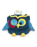Sac à dos velours côtelé Astros le Hibou Les Déglingos