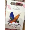 Pochette de 5 Lovely Tatoo Perroquet Coloré Tatouages Ephémères SIOOU