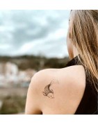 Pochette de 5 Lovely Tatoo Carpe Koï Tatouages Ephémères SIOOU