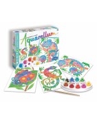 Aquarellum Grand Format Chevaux, Chimères ou Zentangle Reptiles 7 ans et plus SENTOSPHERE