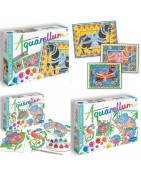 Aquarellum Grand Format Chevaux, Chimères ou Zentangle Reptiles 7 ans et plus SENTOSPHERE