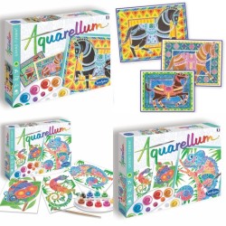 Aquarellum Grand Format Chevaux, Chimères ou Zentangle Reptiles 7 ans et plus SENTOSPHERE
