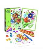 Jeu Loisirs Créatifs Quilling Art, Les Fleurs 8 ans + SENTOSPHERE