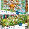 Puzzles 54 pièces, 5 ans + Le Village des Souris ou Cabane dans les Arbres SENTOSPHERE