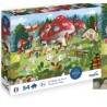 Puzzles 54 pièces, 5 ans + Le Village des Souris ou Cabane dans les Arbres SENTOSPHERE