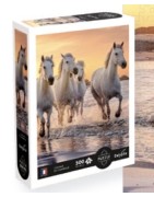Puzzle 500 pièces (Pièces XL) Chevaux de Camargue ou Fonds Marins SENTOSPHERE