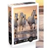 Puzzle 500 pièces (Pièces XL) Chevaux de Camargue ou Fonds Marins SENTOSPHERE
