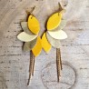 Boucles d'Oreilles Cuir Salomée ATELIER GUSTAVE
