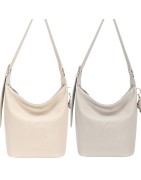 Sac Seau porté Epaule Gris Clair ou Blanc Cassé  DAVID JONES