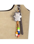 Sac Cabas Porté Epaule Effet Daim Beige ou Caramel DAVID JONES