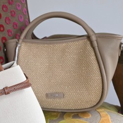 Sac à Main Taupe Forme Shopping DAVID JONES
