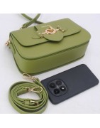 Sac à Main Vert Anis TOM & EVA