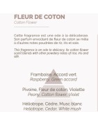 Bougie Fleur de Coton PLANTES ET PARFUMS