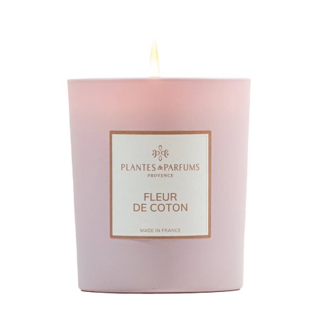Bougie Fleur de Coton PLANTES ET PARFUMS