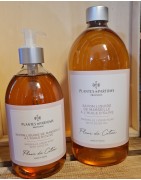 Flacon Pompe Savon Liquide  à la Fleur de Coton 500ml PLANTES ET PARFUMS