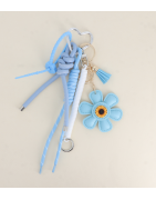 Grigri de Sac en Forme de Fleur Ikita