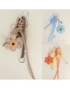 Grigri de Sac en Forme de Fleur Ikita