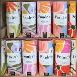 Bougie en perles de cire Collection Flora POUDRÉE PARIS