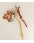 Grigri de Sac en Forme de Nounours Ikita