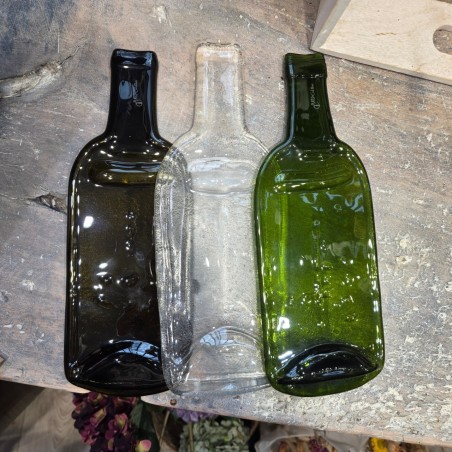 Planche Apéritive en Bouteille 75cl Upcyclée PLATES ET CULOTTÉES