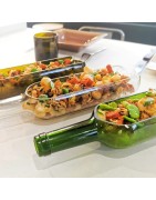 Planche Apéritive en Magnum Demie Plate Upcyclée PLATES ET CULOTTÉES