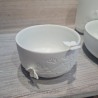 Petite Coupelle en Porcelaine Blanche avec Fleurs et Papillons RÄDER DESIGN